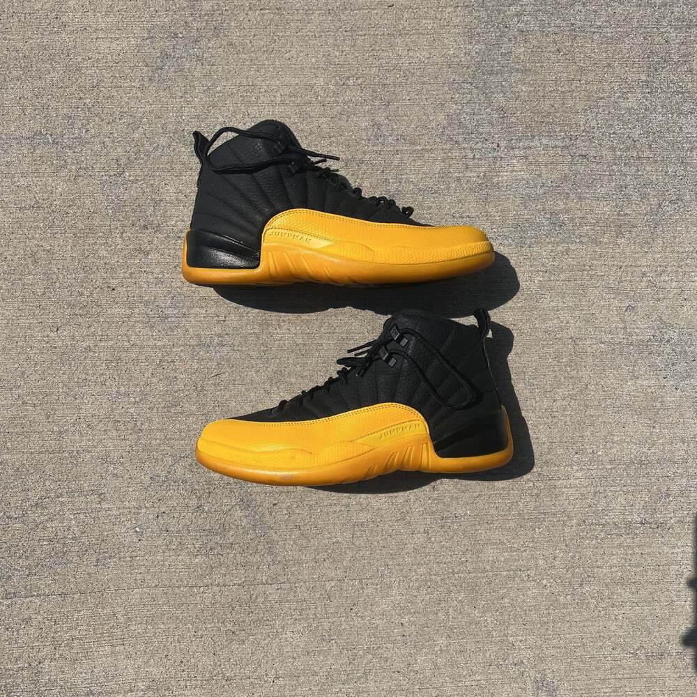 Air Jordan 12 Retro 'University Gold' Men's Basketball Shoes